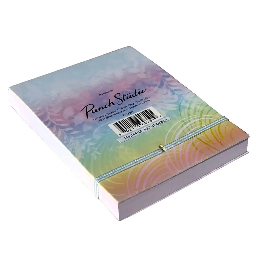 Punch Studio Unicorn Pop Up Bungee Mini Notepad (60751)